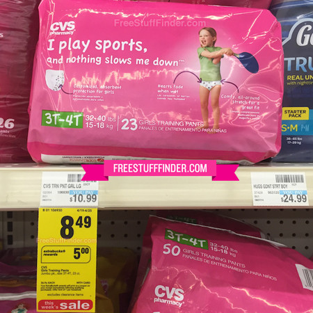 $3.49 (Reg $11) Diapers or Training Pants at CVS