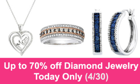 *HOT* Up to 70% Off Diamond Jewelry (Today Only) 