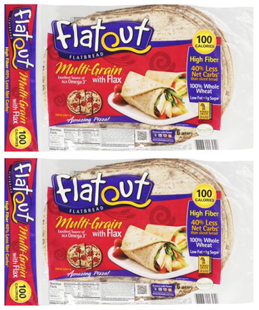 $2.48 (Reg $3) Flat Out Bread at Walmart