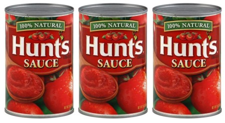 $0.38 (Reg $1) Hunt's Tomato Sauce at Walgreens