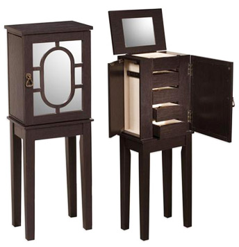 $29.99 (Reg $89) Linon Kaila Jewelry Armoire at Walmart (Today Only)