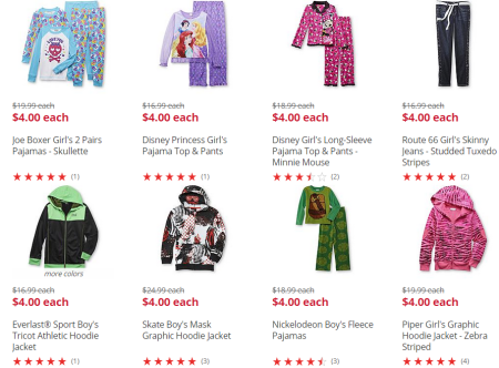 *HOT* $4 Kids Apparel Sale at Kmart