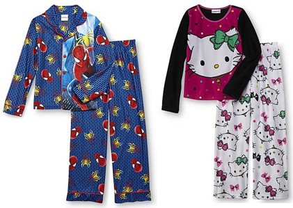 *HOT* $4.00 (Reg $22) Kids Pajama Sets + Free Store Pickup