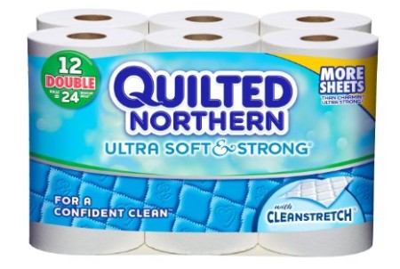 $0.34 Per Roll Quilted Northern Bath Tissue at Kroger Affiliate Stores