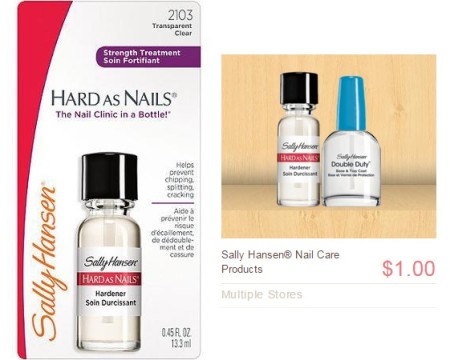 $1.47 (Reg $2.47) Sally Hansen Hard As Nails at Walmart