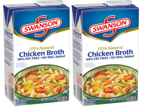 $1.48 (Reg $2) Swanson Broth at Walmart
