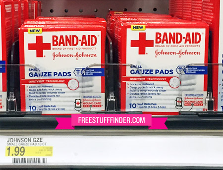 Band-Aid-Gauze-Pads