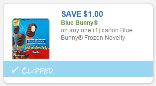 Blue Bunny Coupon