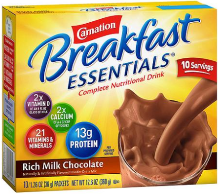 $3.24 (Reg $4.24) Carnation Breakfast Essentials at Walmart + Rebate