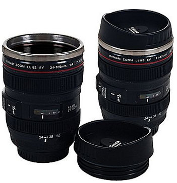 $11.99 (Reg $40) Camera Lens Mugs Set + Free Shipping