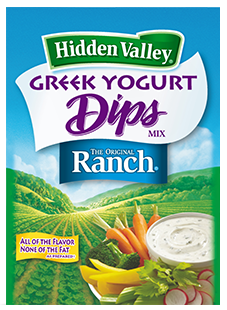 $0.49 Hidden Valley Greek Yogurt Dips at Target