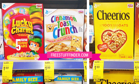 $3.00 In Cereal Coupons + Great Deals at Walgreens & CVS