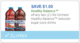 Healthy Balance Coupon