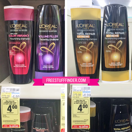 $0.75 (Reg $5.29) L'Oreal Advanced Shampoo at CVS