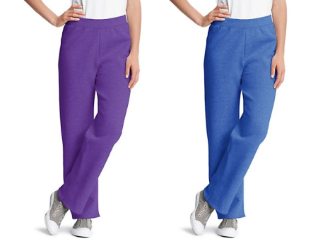 *HOT* $3.99 (Reg $12) Ladies' Fleece Sweatpants + Free Shipping