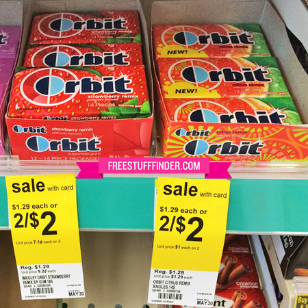 $0.29 (Reg $1.29) Orbit Gum at Walgreens