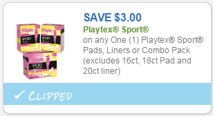 Playtex Coupon