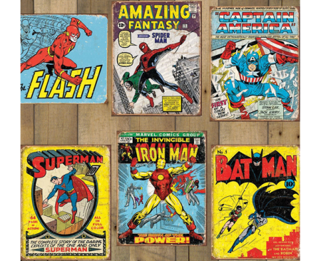 Retro-Comic-Book-Tin-Signs