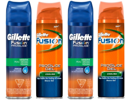 *HOT* $0.99 (Reg $5.99) Gillette Fusion Shave Gel at Walgreens