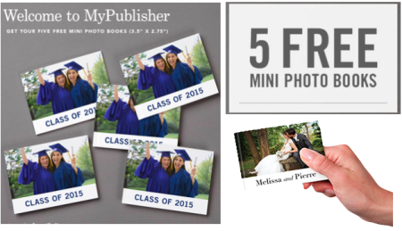 5 FREE Mini Photo Books ($14.95 Value)