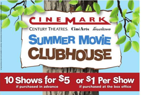 *HOT* $0.50 Summer Movies at Cinemark Movie Theaters