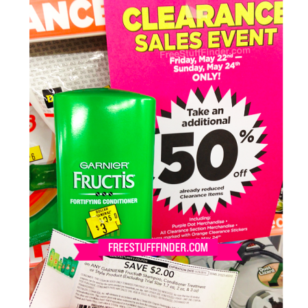 Free Garnier Fructis & More at Dollar General (Clearance Event)