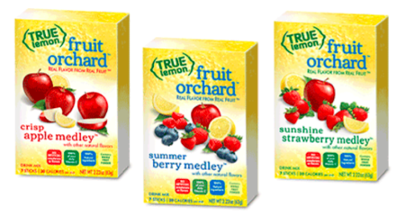 *NEW* $1.00 Off True Lemon Fruit Orchard Drink Mix Coupon