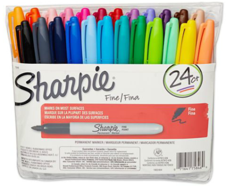$10 (Reg $20) Sharpie Permanent Markers + Free Shipping