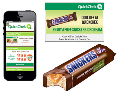 Free Snickers Ice Cream Bar at Quick Chek (Today Only)