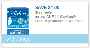 Stayfree Coupon