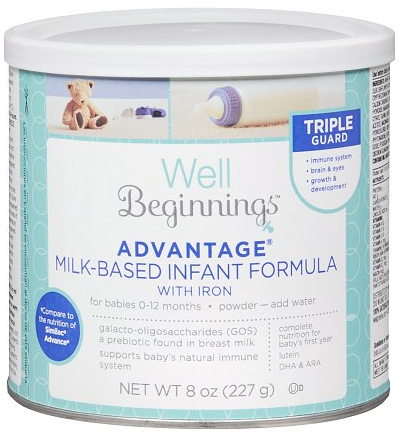 $1.50 (Reg $8) Well Beginnings Infant Formula at Walgreens
