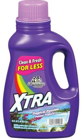 $1.48 (Reg $1.98) Xtra Laundry Detergent at Walmart