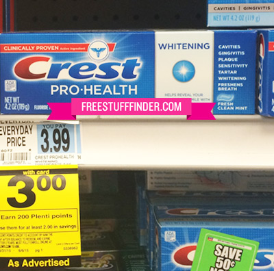 *HOT* FREE Crest Pro-Health Toothpaste + $1.75 Moneymaker at Rite Aid