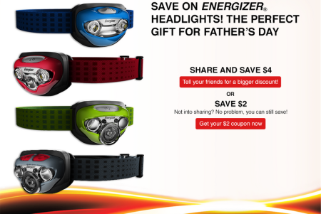 *HOT* $4.00 Energizer Headlight Coupon