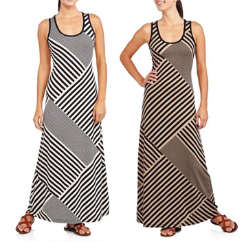 $10 (Reg $15) Faded Glory Striped Maxi Tank Dress at Walmart (Today Only)