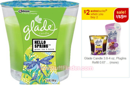 Free Glade Candles at CVS + $2.50 Moneymaker
