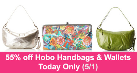 55% Off Hobo Handbags & Wallets + Free Shipping (Today Only) 