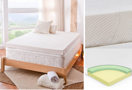$59.99 (Reg $89) Memory Foam Mattress Topper + Free Shipping (Today Only)