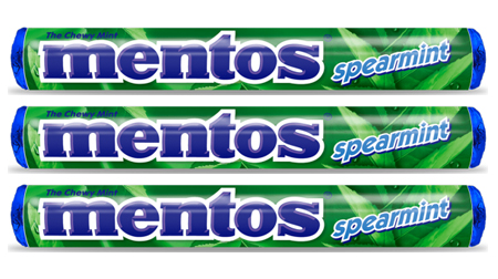 $0.33 (Reg $1.15) Mentos Mint Rolls at Rite Aid