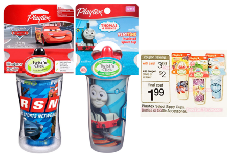 $0.99 (Reg $4) Playtex Sippy Cups at Walgreens (Week 5/24) - Print Now!
