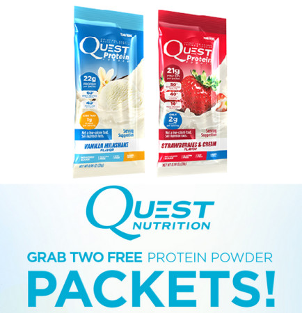 Free Sample Quest Nutrition Protein Packets (First 10,000)