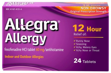 $3.99 (Reg $13) Allegra Allergy Tablets at Target