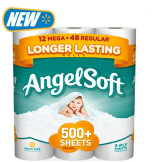 *New* $1.00 Off Angel Soft Mega Roll Bath Tissue Coupon