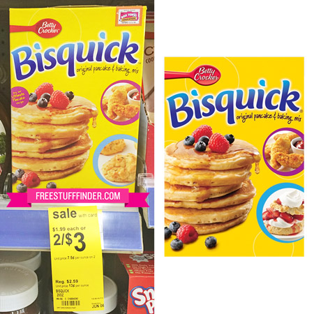 $0.75 (Reg $2.59) Bisquick at Walgreens