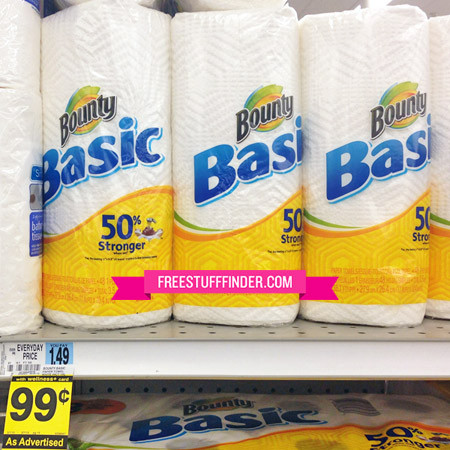 Free Bounty Paper Towel at Rite Aid + Moneymaker