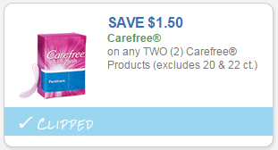 Carefree Coupon