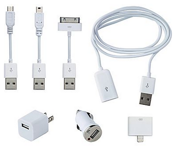 $7.99 (Reg $30) Phone Charger & Adapter Kit + Free Shipping