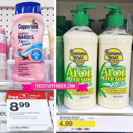 Coppertone-Banana-Boat-Sunscreens
