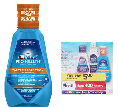Free Crest Pro-Health Mouth Rinse at Rite Aid (Week 6/14)
