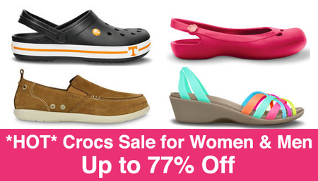 *HOT* Up to 55% Off Adult Crocs (Starting at $14.99)